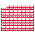 Avery 8 Tab Easy Print & Apply Clear Label Sheet Refills (11226), 30 / Pack, AVE11226