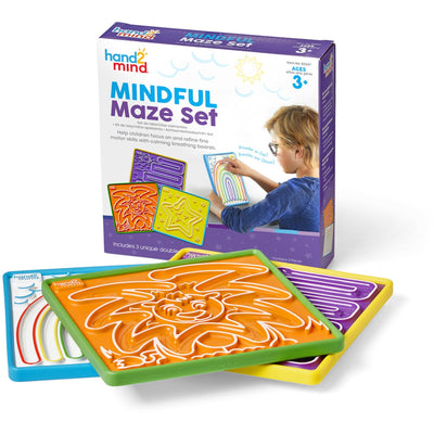 Learning Resources Hand2Mind Mindful Maze Set, Multi, LRN93247