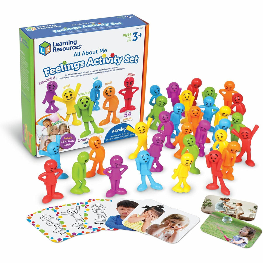 Learning Resources All About Me Feelings Activity Set, 36, LRNLER3368