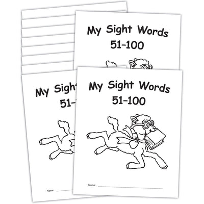 Teacher Created Resources My Own Books Sight Words Pack Printed Book, 1 Pack, TCREP62142