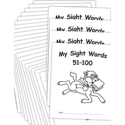 Teacher Created Resources My Own Books Sight Words Pack Printed Book, 1 Pack, TCREP62143