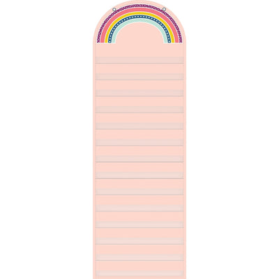 Teacher Created Resources Oh Happy Day Rainbow 14 Pocket Chart, TCR20106