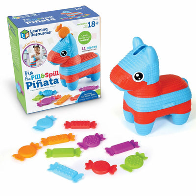 Learning Resources Pia the Fill & Spill Pinata, Multi, LRNLER9135