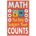 Teacher Created Resources Math Fun Posters, Multi, 8 / Pack, TCRP176