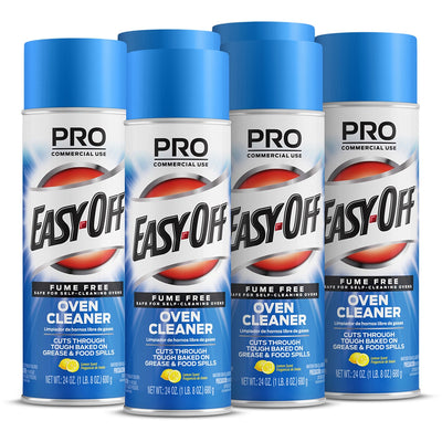 Reckitt Benckiser Professional Easy-Off Fume Free Over Cleaner, White, 6 / Carton, RAC85260CT