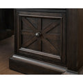 Martin Furniture Kingston Office Desking Unit, Brown, MRTIMKN680