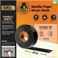 Gorilla Glue Tape, Black, 1 Roll, GOR108084