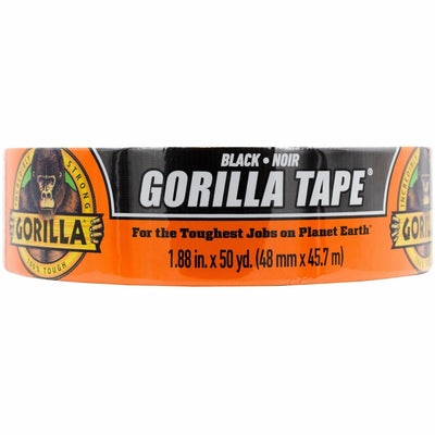 Gorilla Glue Tape, Black, 1 Roll, GOR108084