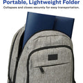 Avery Slide & View Letter Organizer Folder, Navy, 8 1/2" Width x 11" Length, AVE73545
