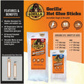 Gorilla Glue Gorilla Mini Hot Glue Sticks, Clear, 1 Pack, GOR3027502