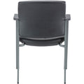 Lorell Healthcare Upholstery Guest Chair, Black, LLR30950