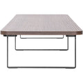 Lorell Quick-Install Monitor Laptop Riser, Teak, LLR99557