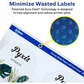 Avery Glossy White Labels, 3" Round, 60 Labels (22891), 60 / Pack, AVE22891