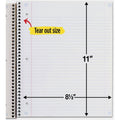 ACCO Five Star Wirebound Notebook, 8 1/2" x 11", MEA820002CE1