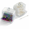 Officemate Paper Clip Dispenser, Clear, OIC93697