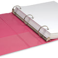 Samsill Earth's Choice Plant-based View Binders, Berry, 8 1/2" Width x 11" Length, 2 / Pack, SAMMP286576