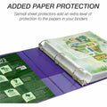 Samsill Earth's Choice Plant-based View Binders, Purple, 8 1/2" Width x 11" Length, 2 / Pack, SAMMP286508