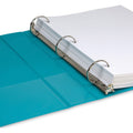 Samsill Earth's Choice Plant-based View Binders, Turquoise, 8 1/2" Width x 11" Length, 2 / Pack, SAMMP286577