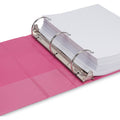 Samsill Earth's Choice Plant-based View Binders, Berry Pink, 8 1/2" Width x 11" Length, 2 / Pack, SAMU86876