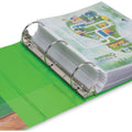 Samsill Earth's Choice Plant-based View Binders, Lime Green, 8 1/2" Width x 11" Length, 2 / Pack, SAMU86878