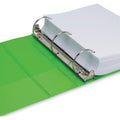 Samsill Earth's Choice Plant-based View Binders, Lime Green, 8 1/2" Width x 11" Length, 2 / Pack, SAMU86878