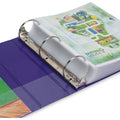 Samsill Earth's Choice Plant-based View Binders, Purple, 8 1/2" Width x 11" Length, 2 / Pack, SAMU86808