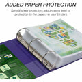 Samsill Earth's Choice Plant-based View Binders, Purple, 8 1/2" Width x 11" Length, 2 / Pack, SAMU86808