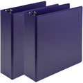 Samsill Earth's Choice Plant-based View Binders, Purple, 8 1/2" Width x 11" Length, 2 / Pack, SAMU86808