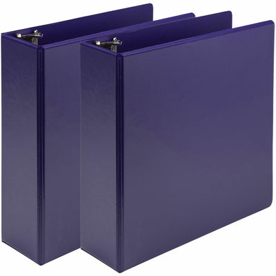 Samsill Earth's Choice Plant-based View Binders, Purple, 8 1/2" Width x 11" Length, 2 / Pack, SAMU86808