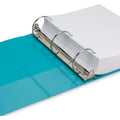 Samsill Earth's Choice Plant-based View Binders, Turquoise, 8 1/2" Width x 11" Length, 2 / Pack, SAMU86877