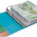 Samsill Earth's Choice Plant-based View Binders, Turquoise, 8 1/2" Width x 11" Length, 2 / Pack, SAMU86877