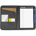 Samsill Letter Pad Folio, Black, 8 1/2" Width x 11" Length, SAM70811