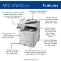 Brother Workhorse MFCL9670CDN Wireless Laser Multifunction Printer - Color, BRTMFCL9670CDN