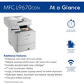 Brother Workhorse MFCL9670CDN Wireless Laser Multifunction Printer - Color, BRTMFCL9670CDN
