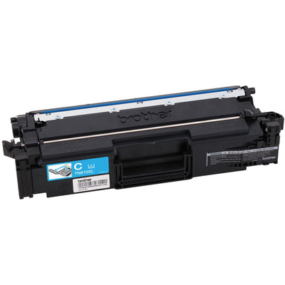 Brother TN810XLC Original High Yield Laser Toner Cartridge - Cyan -, BRTTN810XLC
