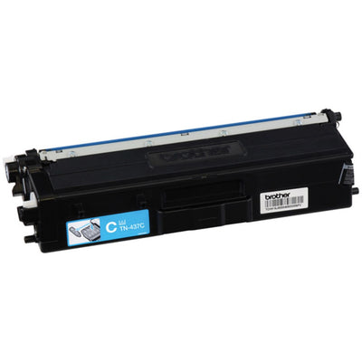 Brother TN437C Original Ultra High Yield Laser Toner Cartridge - Cyan -, BRTTN437C