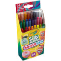 Crayola Silly Scents Mini Twistables Crayons, Assorted, 24 / Pack, CYO523470