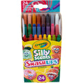 Crayola Silly Scents Mini Twistables Crayons, Assorted, 24 / Pack, CYO523470