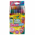 Crayola Silly Scents Mini Twistables Crayons, Assorted, 24 / Pack, CYO523470