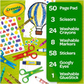 Crayola Young Kids Scissor Skills Activity Kit, Multi, 1 Kit, CYO811519