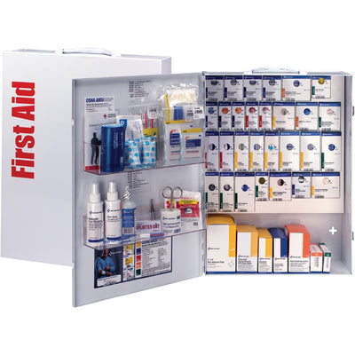 First Aid Only XL SC Business First Aid Cabinet, White, FAO90829021