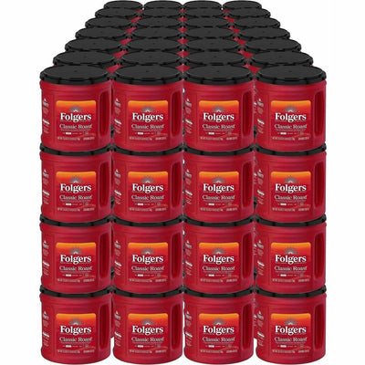 J.M. Smucker Folgers Ground Classic Roast Coffee, 49 / Pallet, FOL30407PL