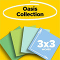 3M Post-it Recycled Super Sticky Notes, Assorted Oasis, 24 / Pack, MMM654R24SSTCP