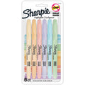 Newell Sharpie Accent Highlighters w/Smear Guard, 6 / Pack, SAN2157486