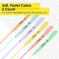 Newell Sharpie Accent Highlighters w/Smear Guard, 6 / Pack, SAN2157486