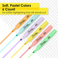 Newell Sharpie SmearGuard Tank Style Highlighters, 6 / Pack, SAN2157488