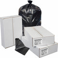 Genuine Joe Everyday Low-Density Can Liners, Black, 100 / Carton, EJOLD434720