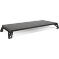 Allsop Dual-height Lo Riser Monitor Stand, Black, ASP32511