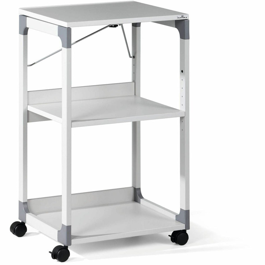 DURABLE System Overhead/Beamer Trolley, 20" x 34.72", Gray, Steel, DBL370110