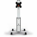 Durable Office COWORKSATION Mobile TV Cart, White, DBL370202